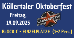 Fr. 19.09.2025 mit "Langermütze" - Stehplätze